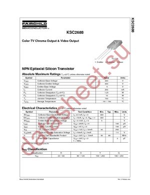 KSC2688OSTU datasheet  